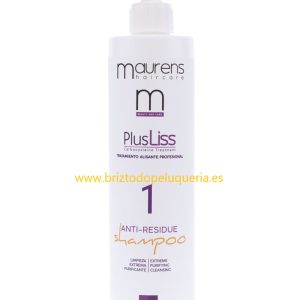 CHAMPÚ CONCENTRADO ANTIRESIDUOS PlusLiss MAURENS