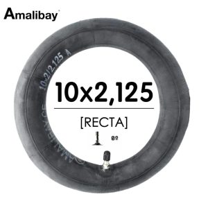 Cámara De Aire 10×2 / 2,125 (Válvula Recta) – Premium [Amalibay] | Mejor Agarre Y Comodidad