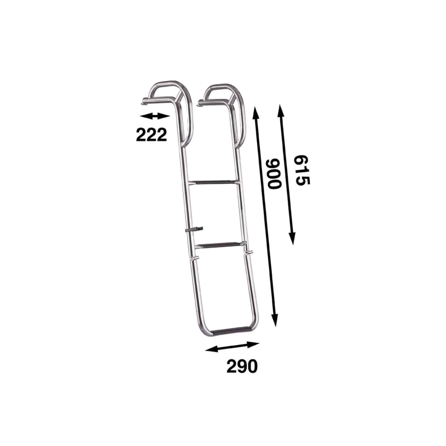 Escalera de proa plegable - Imagen 4