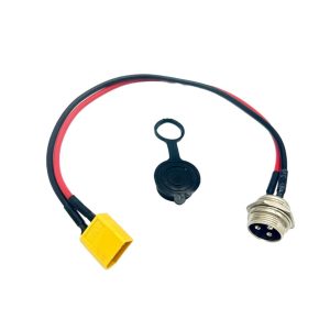 Toma De Carga Gx16 Con Conector Xt60 (Incluye Tapa De Conector) | Mejor Agarre Y Comodidad