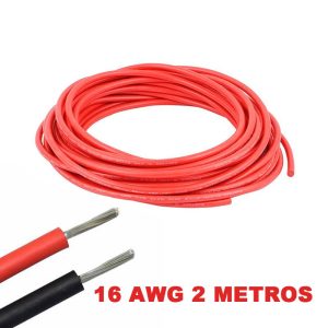 Cable Eléctrico Silicona Flexible 16 Awg (Rojo) | Mejor Agarre Y Comodidad