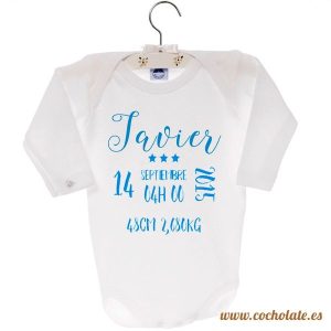 Body Personalizado Datos Nacimiento