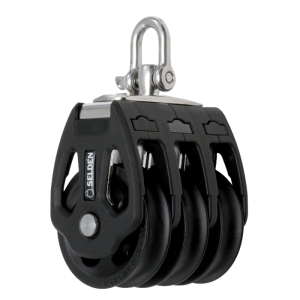 Polea triple Seldén PBB 80 cabo max 16 mm