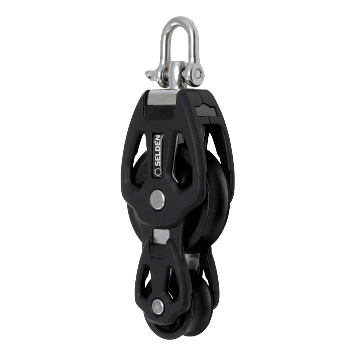 Polea violín Seldén PBB 80 cabo max 16 mm