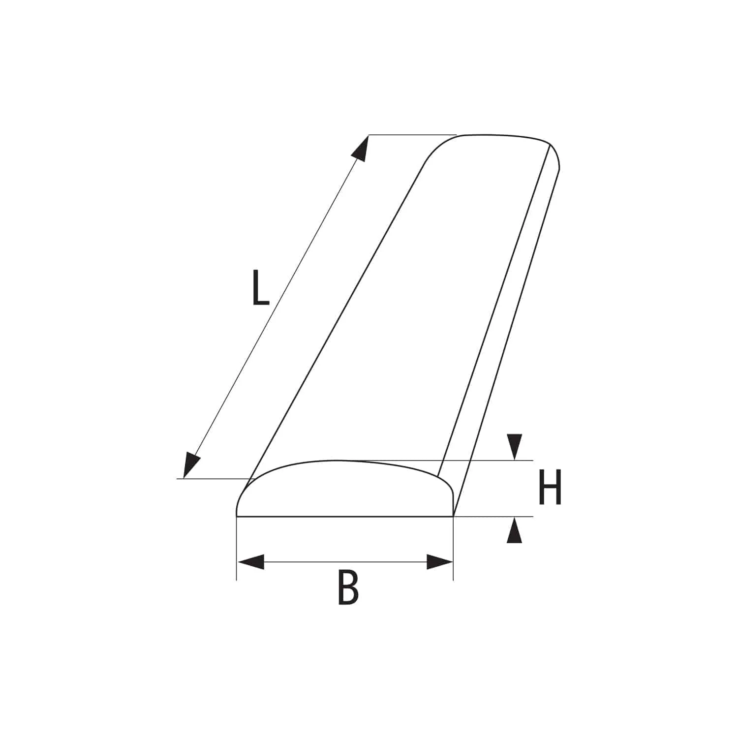 Perfil macizo sin agujeros - Imagen 2
