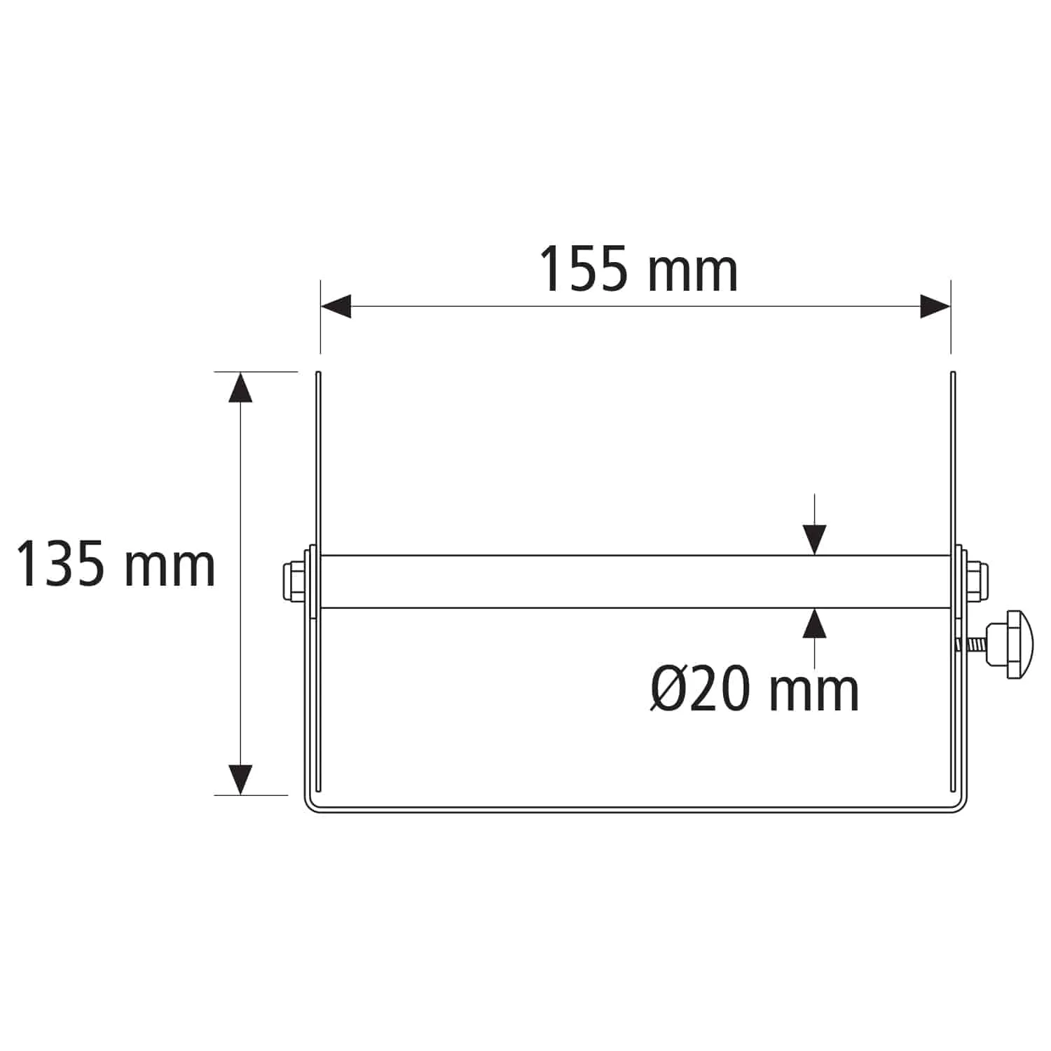 Carrete rabiza con freno - Imagen 2