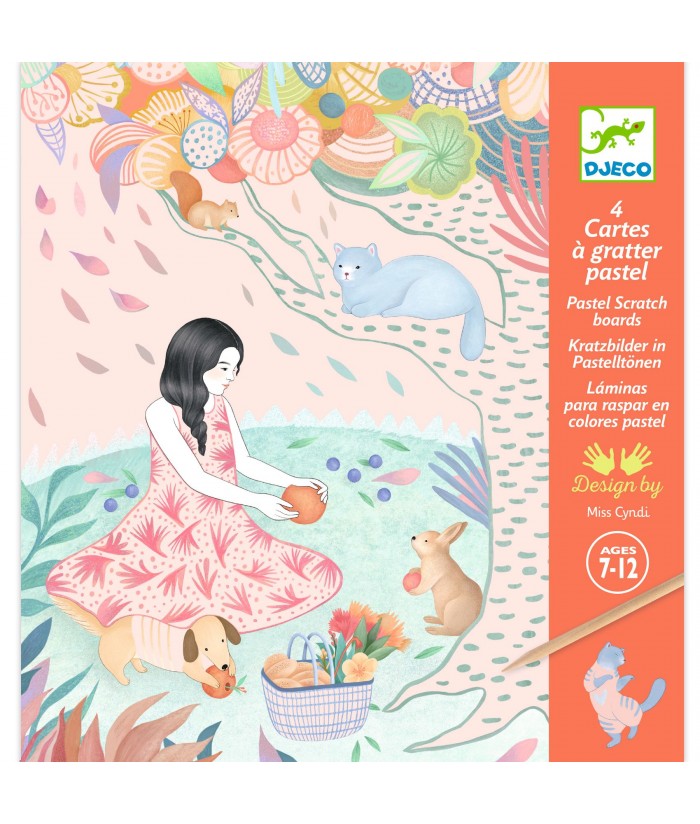 LAMINAS PARA RASCAR COLORES PASTEL