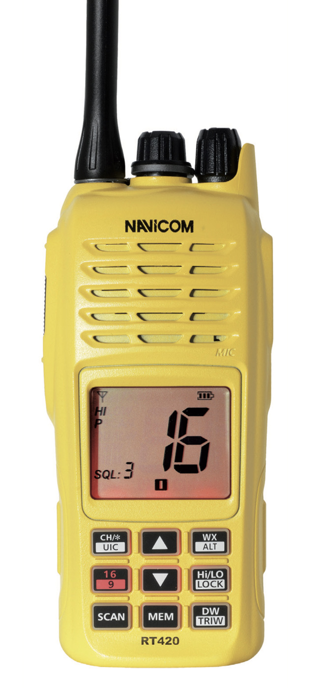 VHF portátil Navicom Rt 420 flotante - Imagen 2