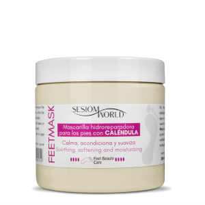 Mascarilla hidroreparadora para pies FEET MASK con Caléndula 200ML SESIOMWORLD
