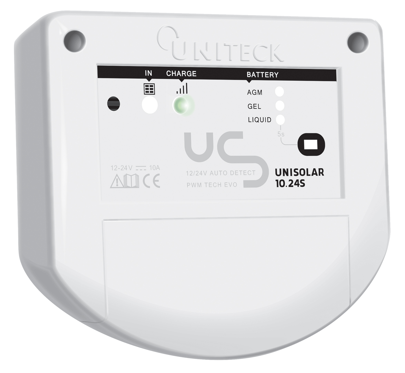 Regulador de Carga Solar PWM – 12/24V – 10A y 20A
