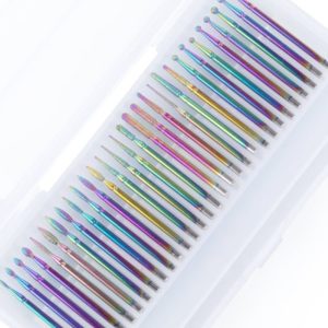 Kit de 30 fresas universales para TORNO DE manicura Rainbow MOLLY LAC