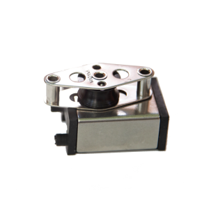 Tope de carril con polea y arraigo Viadana 24.47 para carril de 25 mm