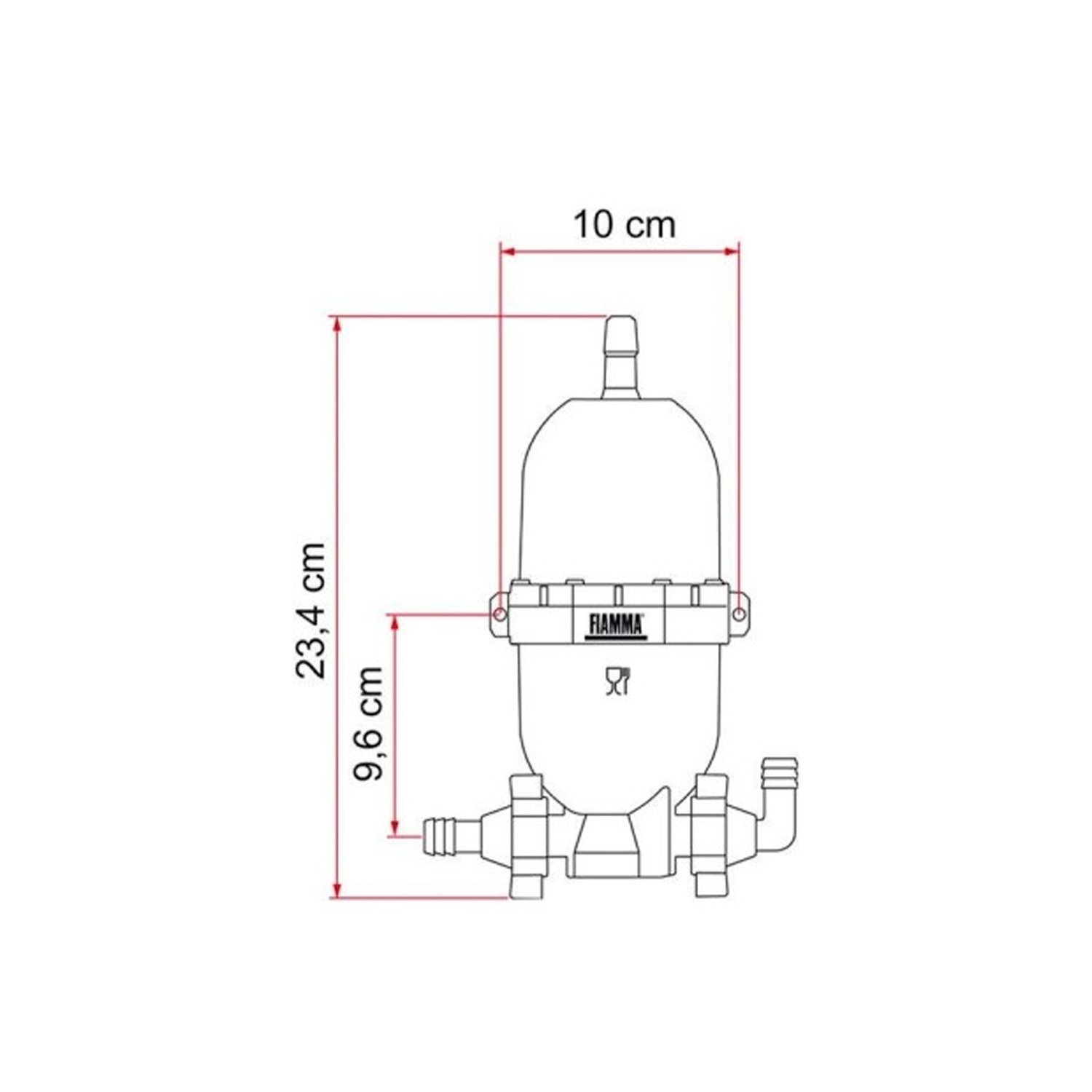 Vaso de Expansión Fiamma A20 - Imagen 2