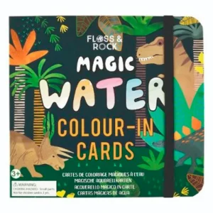 TARJETAS MÁGICAS COLOREO CON AGUA DINOSAURIOS – 41P3647