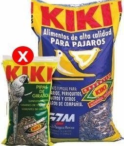 Pipas de girasol para loros y pájaros tropicales 500gr