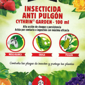 Insecticida anti pulgón Cythrin Garden (100ml)