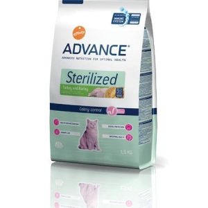 Comida para gatos esterilizados Advance Sterilized (3 Kg.)