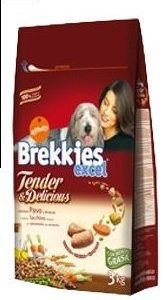 Comida para perros Brekkies Excel Tender & Delicious Pavo (7,5 Kg.)