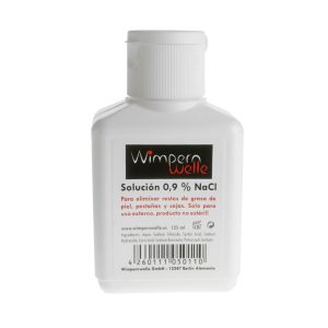 SOLUCION LIMPIADORA FISIOLÓGICA para PERMANENTE de PESTAÑAS 0.9% NaCI WIMPERNWELLE