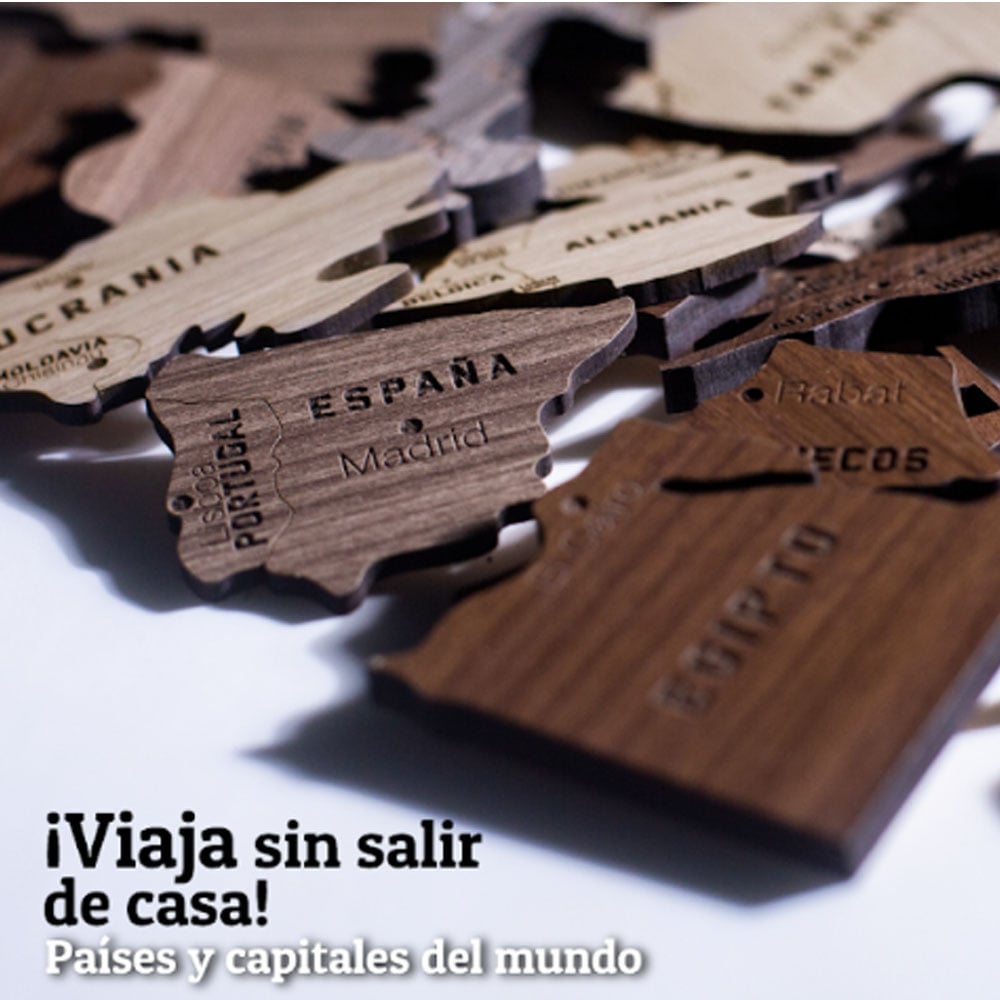 PUZZLE MAPA MUNDI – G – BLACK - Imagen 5