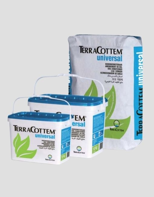 Polímeros para ahorrar 50% de agua Terracottem Universal