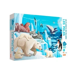 LOS POLOS – UN PLANETA EN PELIGRO 220 PIEZAS