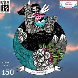 150 PIEZAS – LLAMA SOÑADORA BY LUCIA JARA